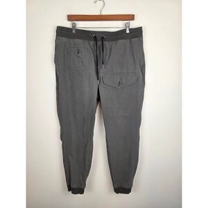 Fieldworth Pace Mens XL Jogger Pants Charcoal Gray Cargo Utility Tapered Cotton